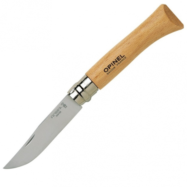 Нож Opinel серии Tradition №12, клинок 12см., нержавеющая сталь, рукоять - бук.