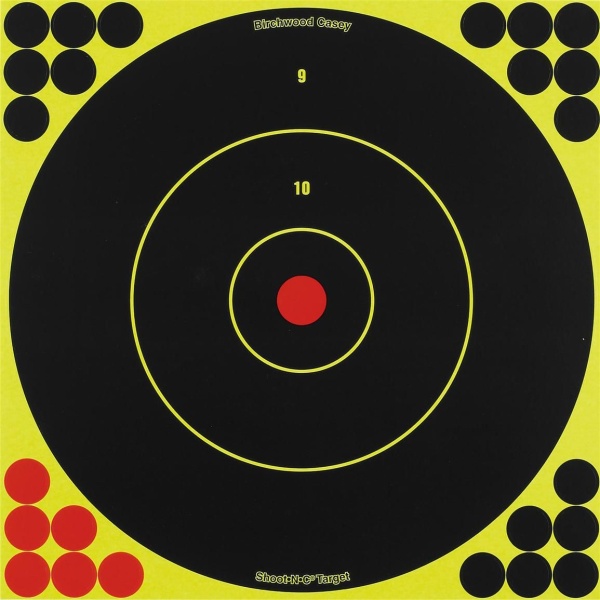 Мишень бумажная Birchwood Shoot•N•C® Bull's-eye Target 300мм 50шт