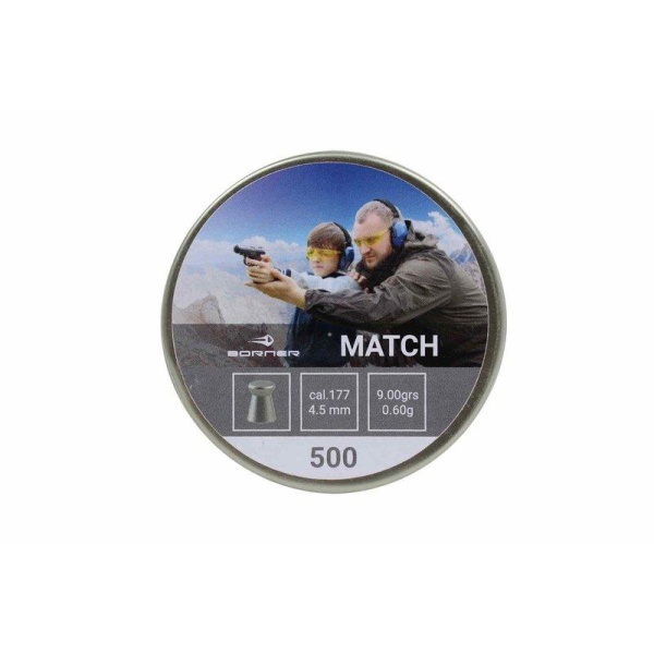 pulya-pnevm-borner-match-45-mm-060gr-500-sht