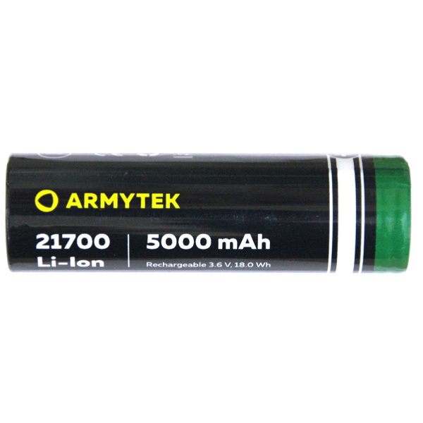 Аккумулятор 21700 Li-Ion Armytek 5000 мАч