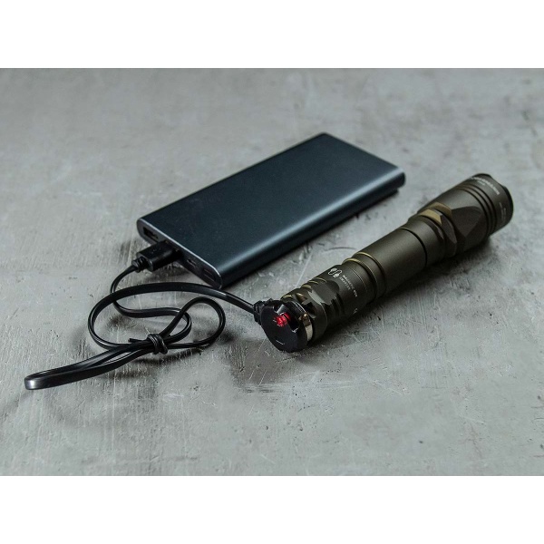 Фонарь Armytek Dobermann Pro Magnet USB Olive XHP35 HI тёплый