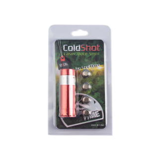Лазерный патрон ShotTime ColdShot 12х60, кнопка вкл/выкл, красный