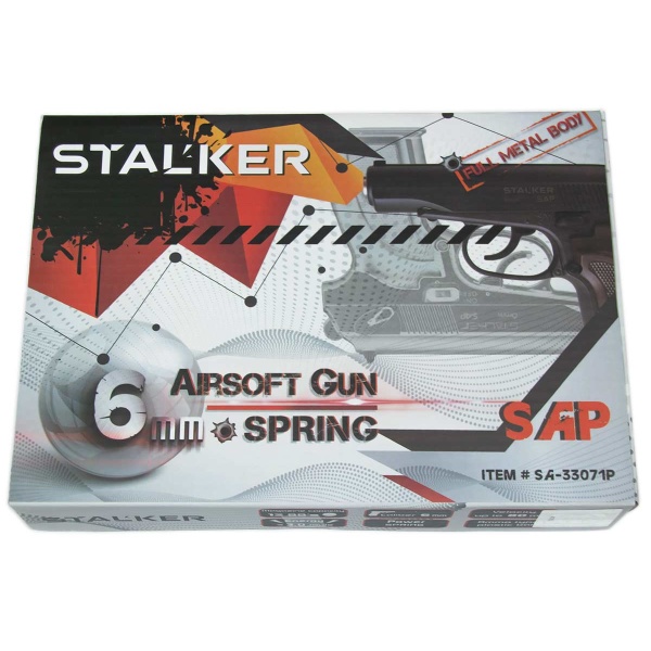 Пистолет пневматический Stalker SAP Spring (аналог ПМ), кал.6мм