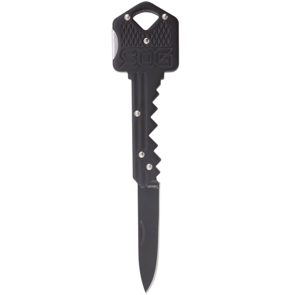 Брелок SOG ключ-нож чёрный
