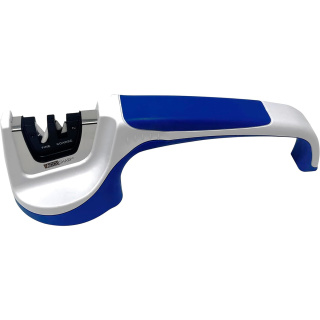 Точилка для ножей AccuSharp Pull-Through, белый/голубой